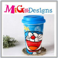 Directly Factory Cheap Ceramic Mugs With Cat Decal